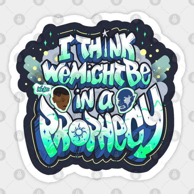 Prophecy Night Sticker by reglapid